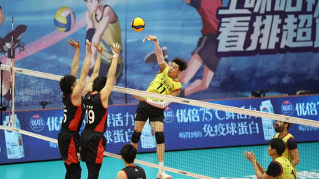 十戰(zhàn)全勝！我們是冠軍！ 北汽男排勇奪2020-2021賽季中國男排超級聯(lián)賽冠軍